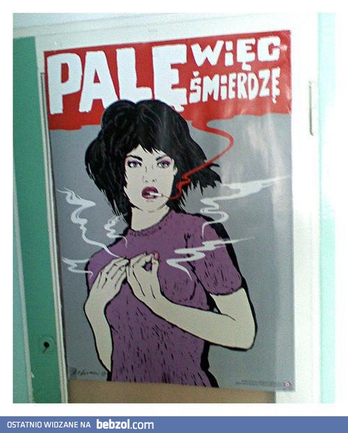 Ochydny zapas papierosów 