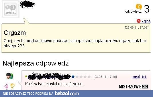 Ktoś musiał w tym maczać palce 
