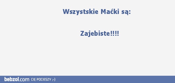 Wszystskie Maćki