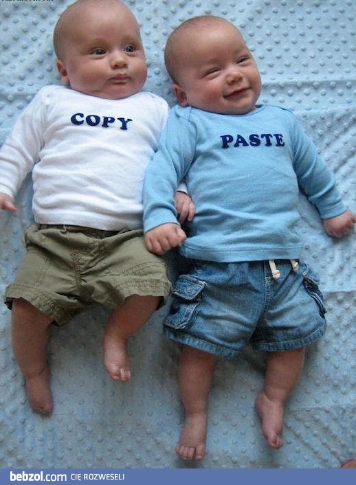 Podobni jak kopiuj-wklej?