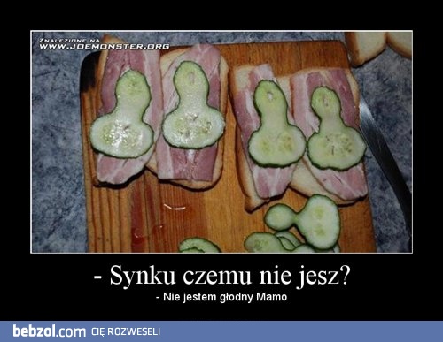 Synku czemu nie jesz?