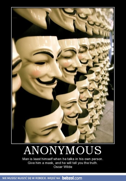 Jesteśmy anonimowi