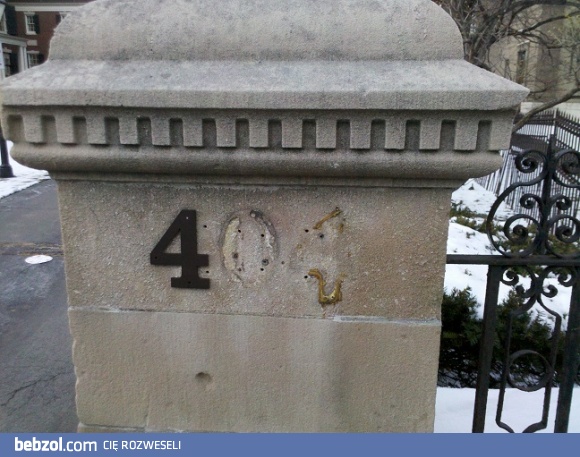 Address Not Found...