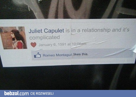 Romeo i Julia na facebook'u