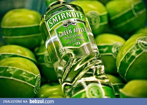 Smirnoff green apple, kto się skusi? :-)