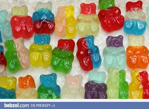 Żelki miśki po przeszczepach 