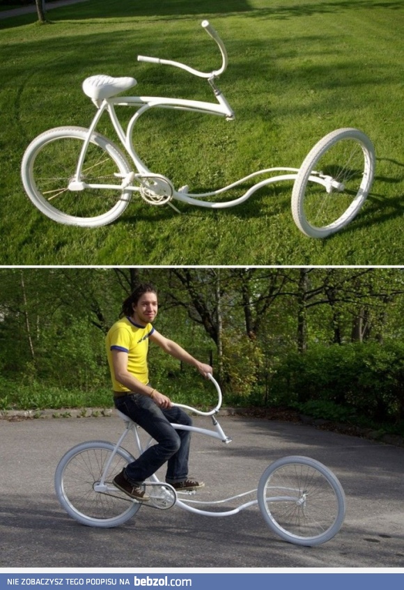Rower własnej roboty 