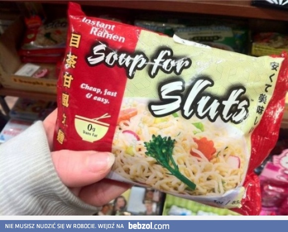 Zupki ze specjalną dedykacją