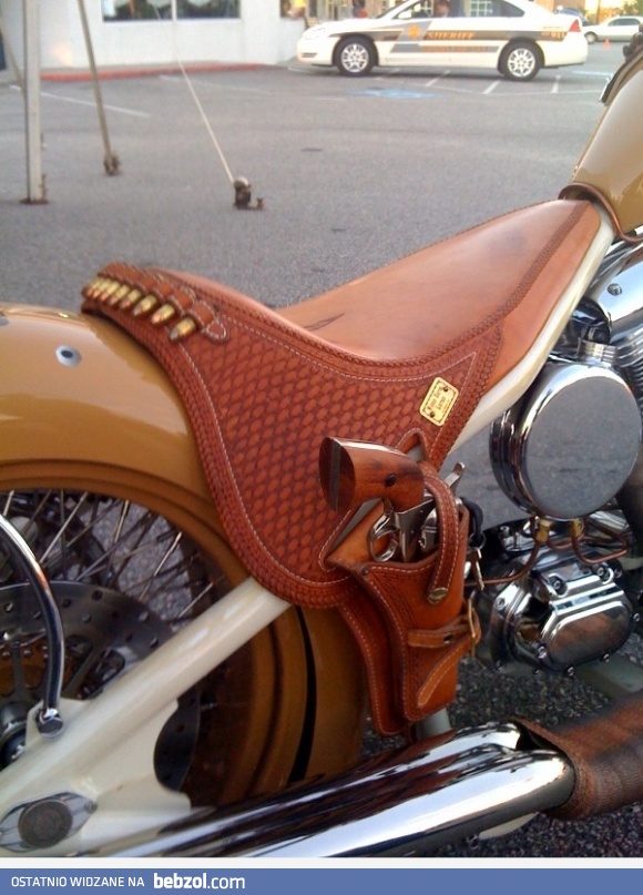 Jestem kowbojem na koniu ze stali