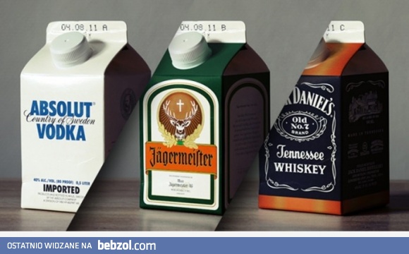 Na śniadanie z kartonika napij się 