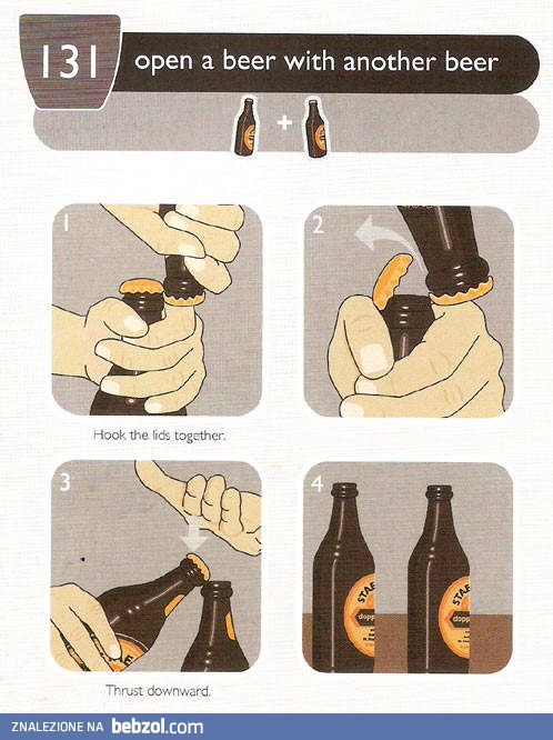 Otwieranie piwa 