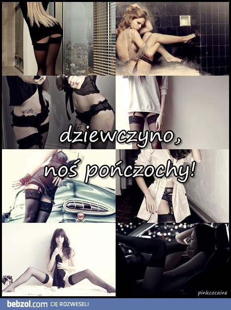 Pończochy są sexy