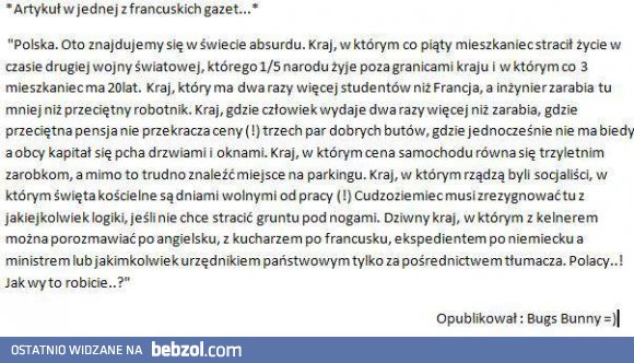 Polska to ciekawy kraj