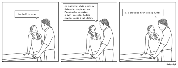 W końcu facebook zbliża ludzi..