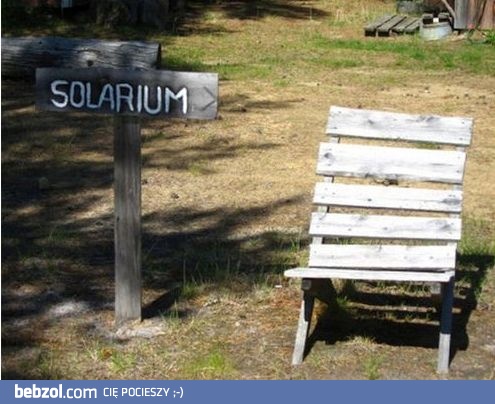 Idę do solarium