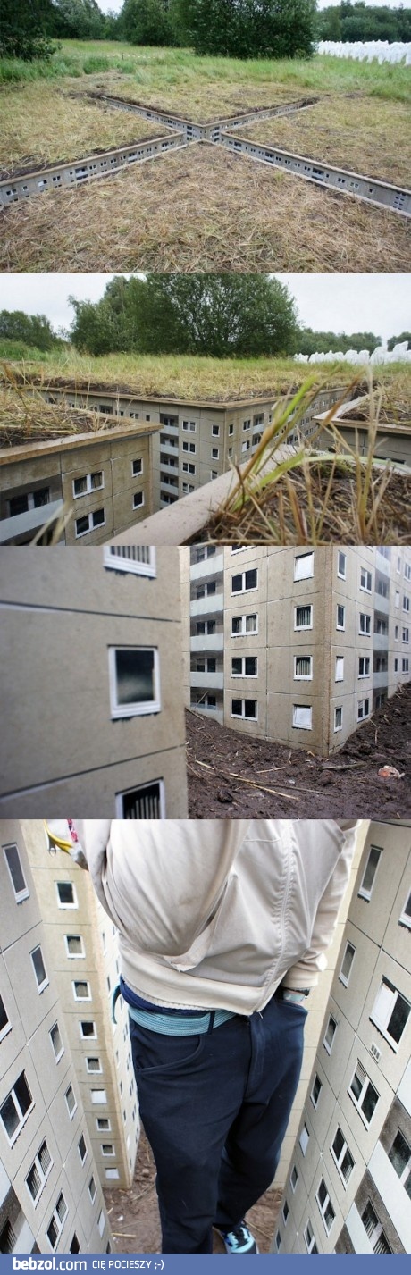 Pomniejszone osiedle bloków :-)