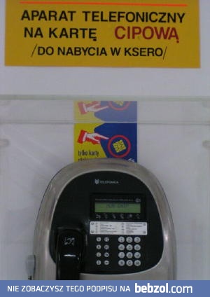 Aparat telefoniczny na kartę..