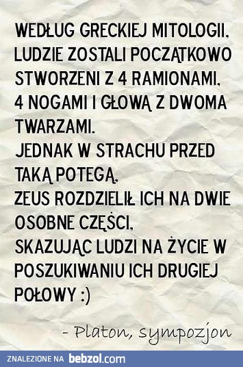 Według greckiej mitologii