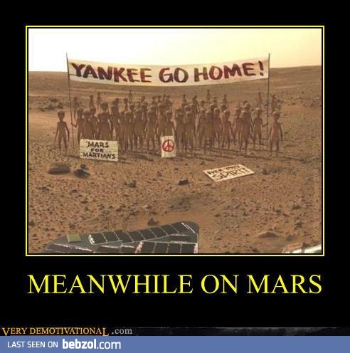 MEANWHILE ON MARS