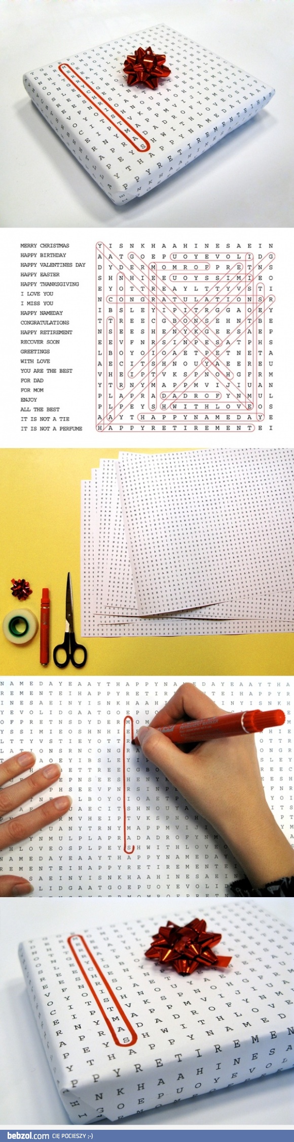 Uniwersalny papier pakowy