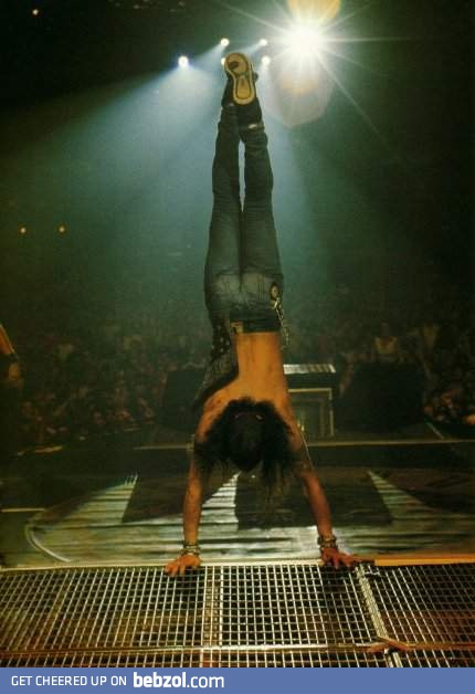 Slash performing