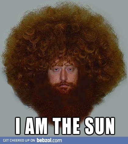 The sun