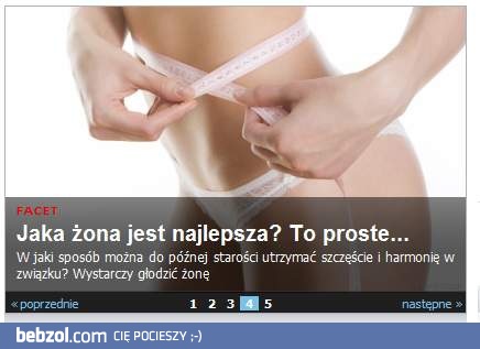 Jaka żona jest najlepsza?