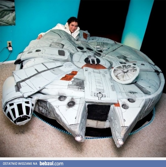 Łóżko Millennium Falcon