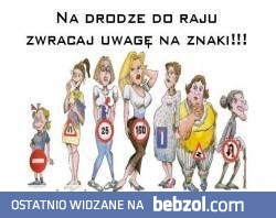 Zwracaj uwagę na znaki..!