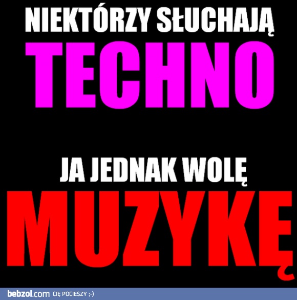 Muzyka vs Techno