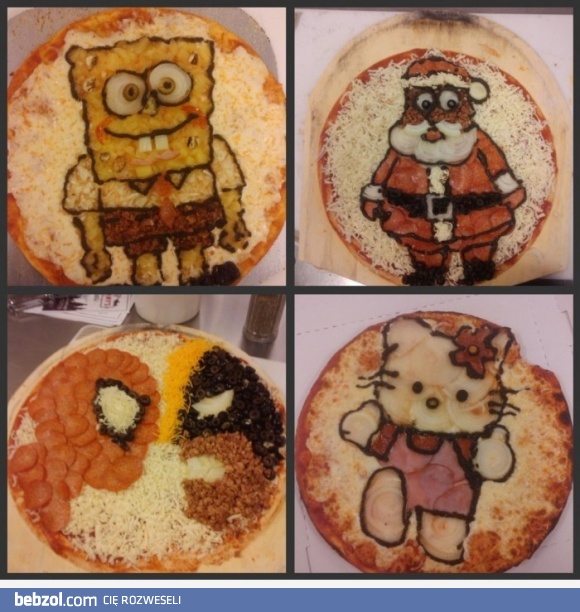 Artystyczne pizze 