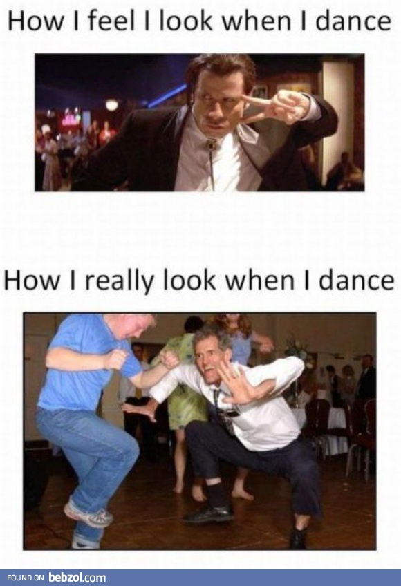 When I dance