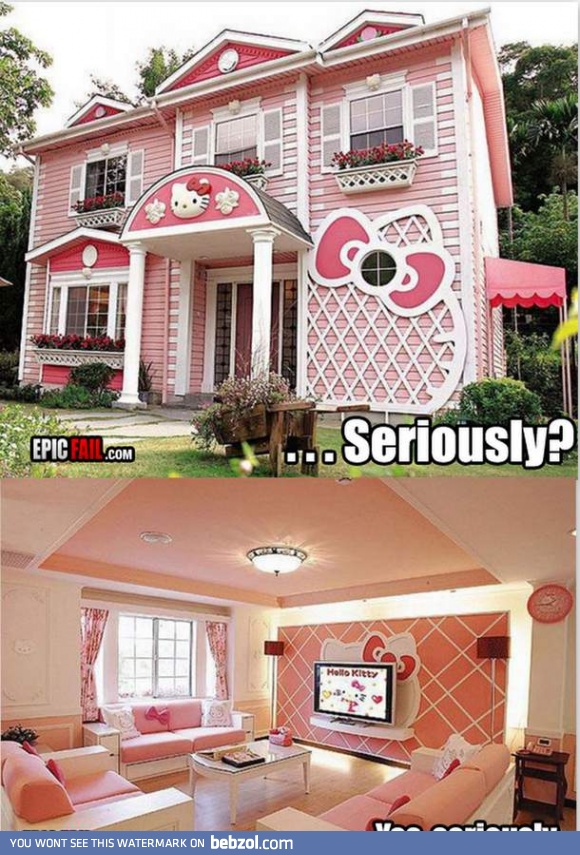 Hello Kitty house