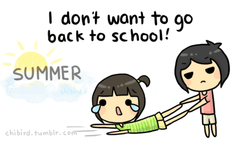 Nikt nie chce wracać do szkoły! 