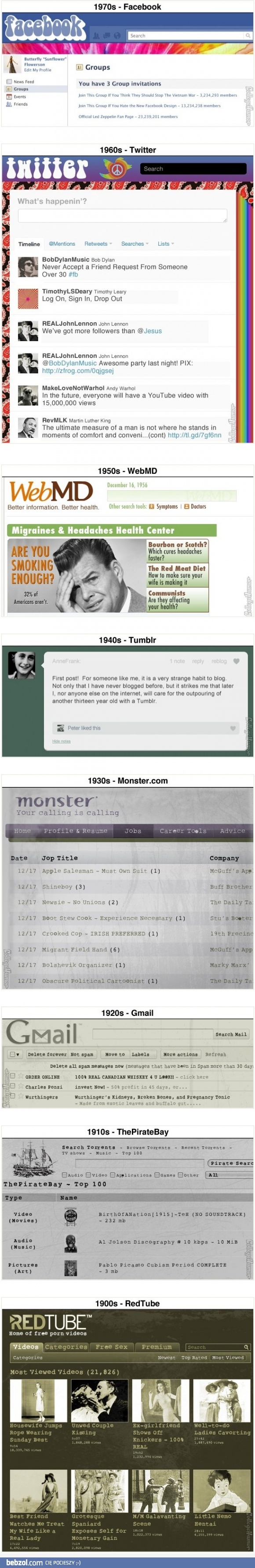 Jeśli Internet istniał zawsze..