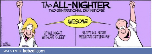 The all nighter