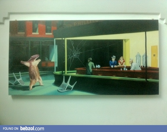 I just bought my first commissioned painting. 