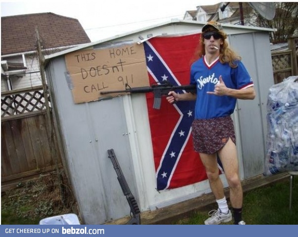 This house doesn't call 911!