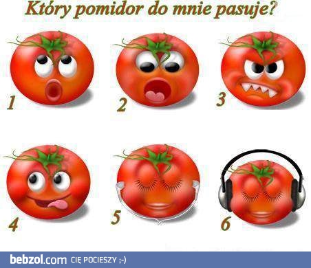 Ktory pomidor pasuje do Ciebie?