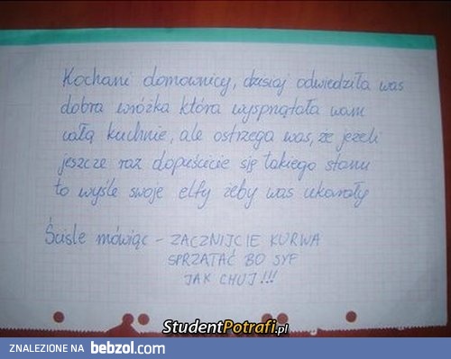 Wiadomość od wróżki..