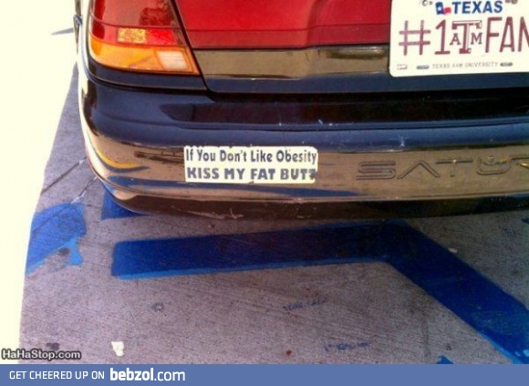 Kiss my...