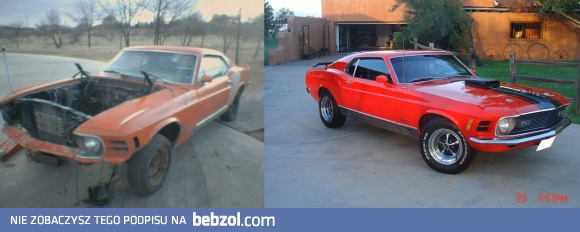 Mój samochód przed i po remoncie