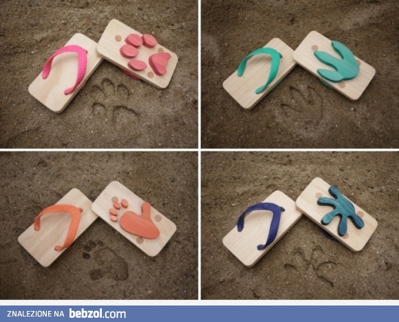 Sandały ze zwierzęcymi stopami 