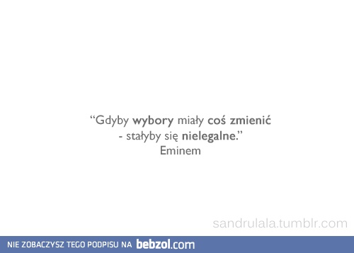 Gdyby wybory miały..