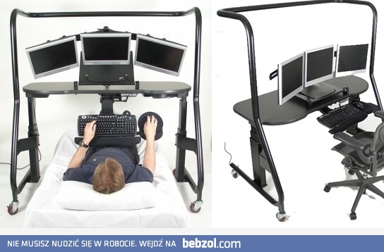 Najlepsze biurko dla leniwych! :-)