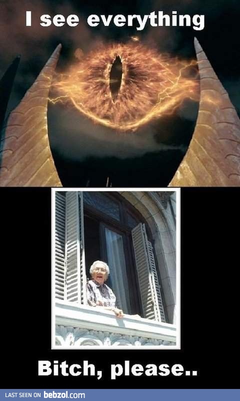 I see