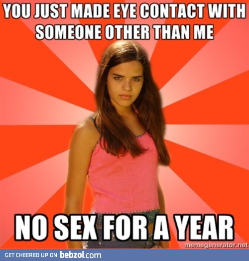 You just made an eye contact!