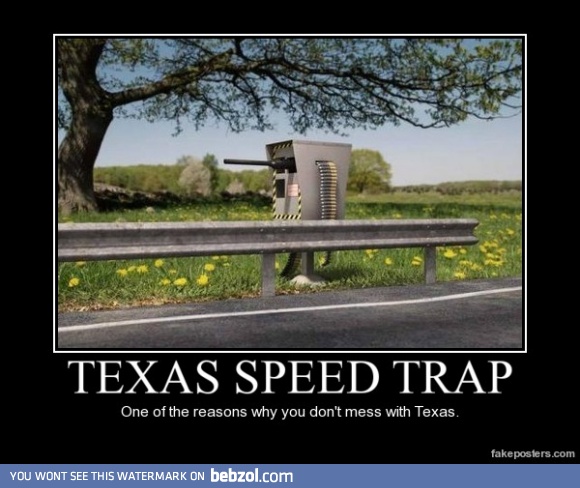 Speedtrap in Texas