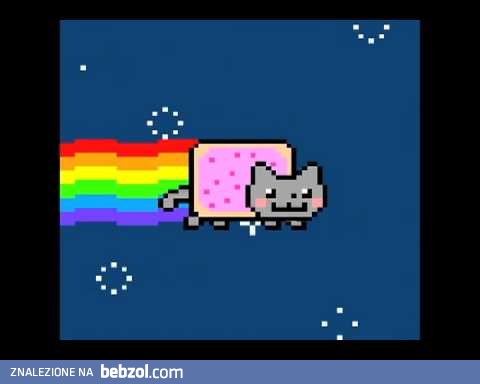  nyan cat xD uda wam się oglądnąć całe?