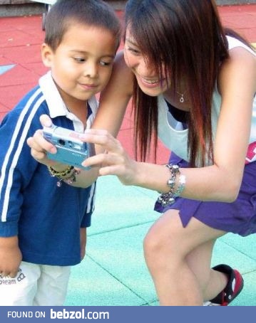 Doesn't care about the picture